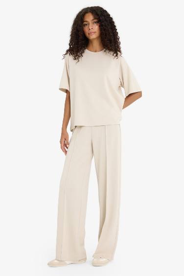 Straight Fit modal Trousers