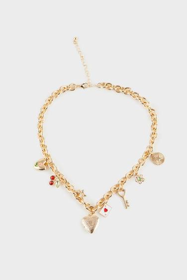 قلادة ذهبي نسائي