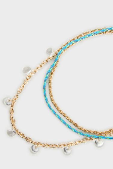 سلسله حريمي ملون - 3 قطع