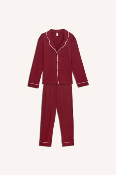 Ensemble Pyjama 2 pièces à manches longues Coupe régulière