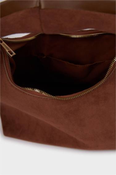 Süet Omuz Çantası - Görsel 6