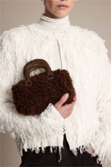 Kadın Pelüş Çapraz Çanta