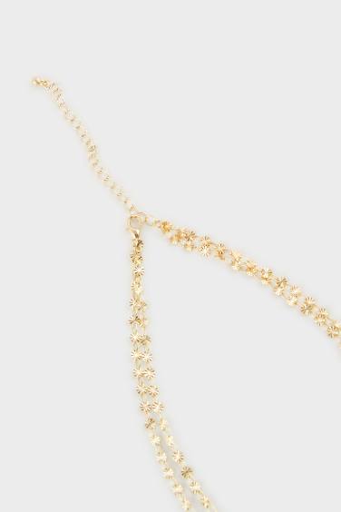 Woman 2 Piece Y Necklace