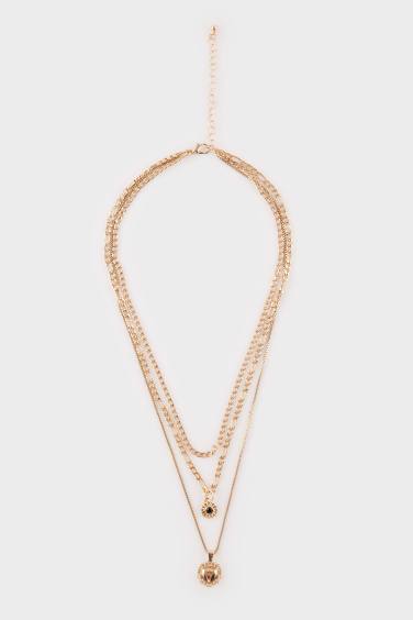 قلادة نسائي - 4 قطع