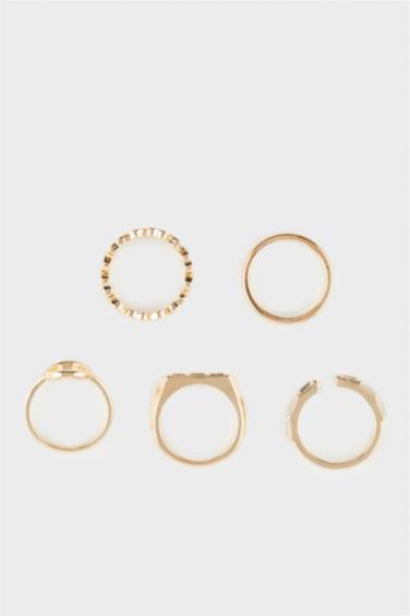 محبس نسائي ذهبي - 5 قطع