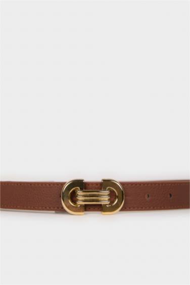 Ceinture femme en simili cuir