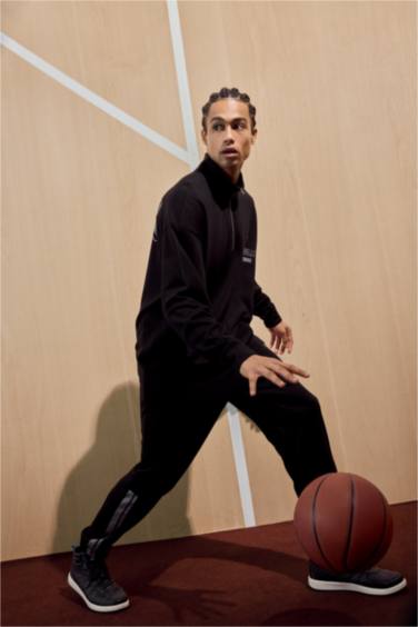 DeFactoFit NBA Chicago Bulls Standart Fit Modal Jogger