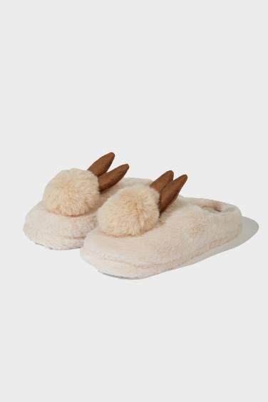 Pantoufles à semelle plate pour femme