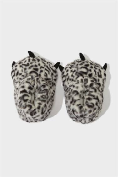 Kadın Desenli Düz Taban Panduf - Görsel 6