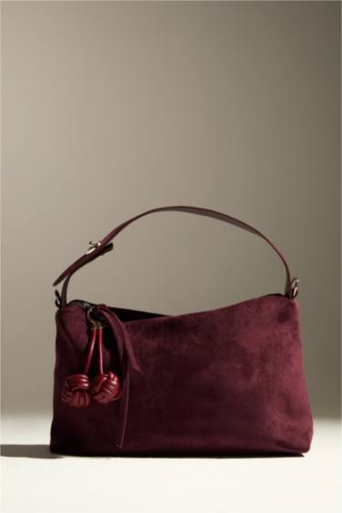 Kadın Süet Çapraz Çanta