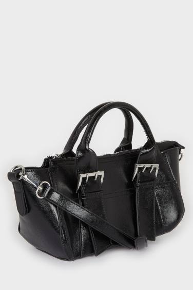 Женская искусственная кожаная сумка через плечо