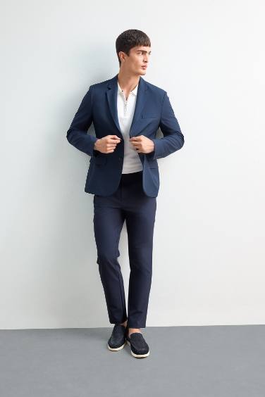 Tailored Regular Fit Kısa Paça Esnek Kumaş Teknik Pantolon
