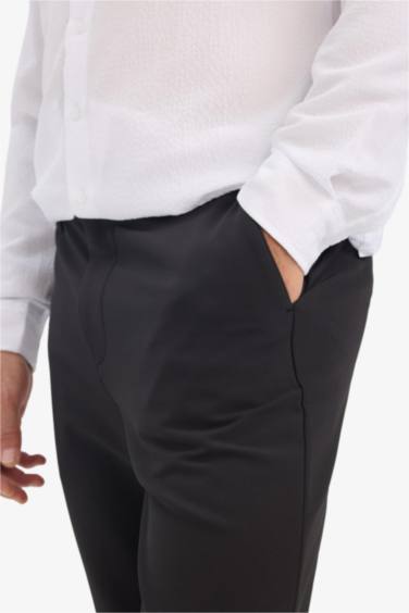 Jogger Fit Kısa Paça Pantolon