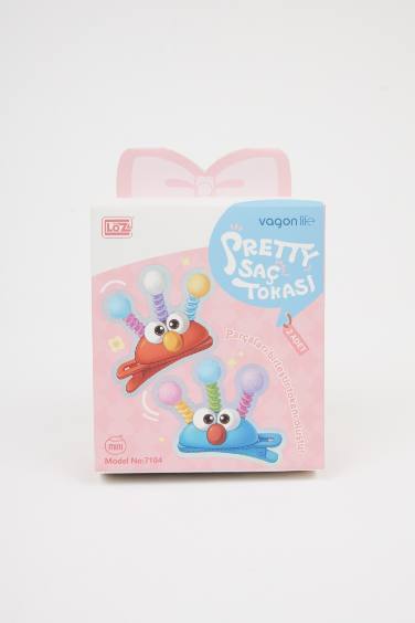 مشبك شعر بناتي - قطعتين