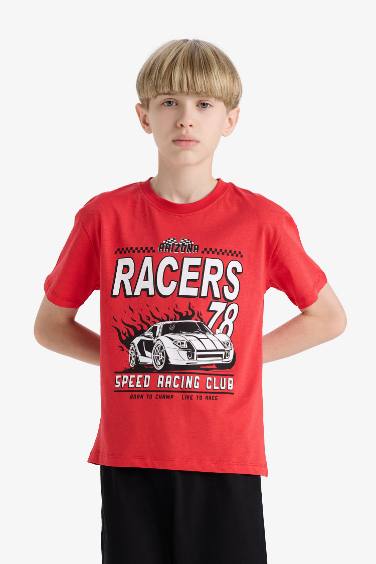 Boy New Regular Fit 2 Piece Pajama Set