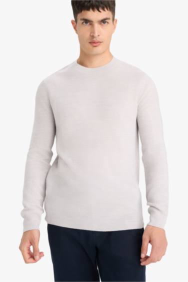 Standard Fit Crew Neck Knitwear Pullover