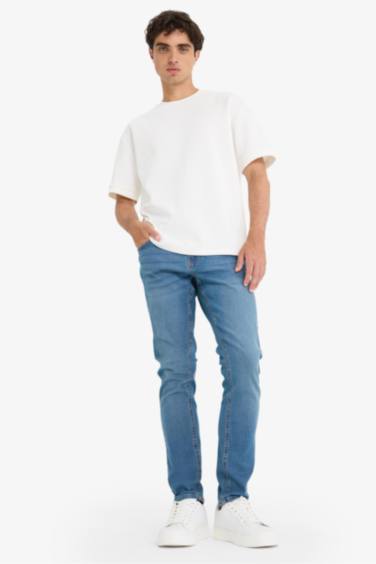 Carlo Skinny Fit Regular Waist Jeans