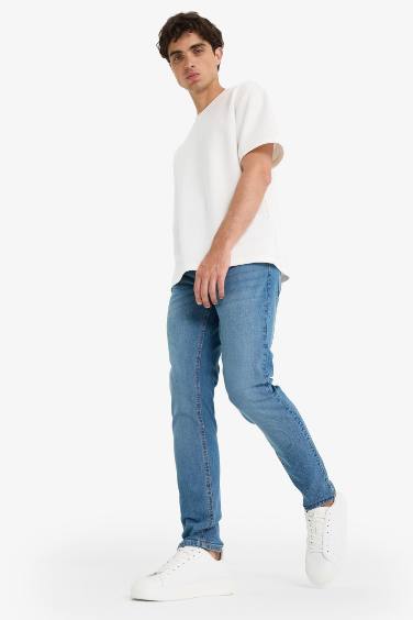 Carlo Skinny Fit Regular Waist Jeans