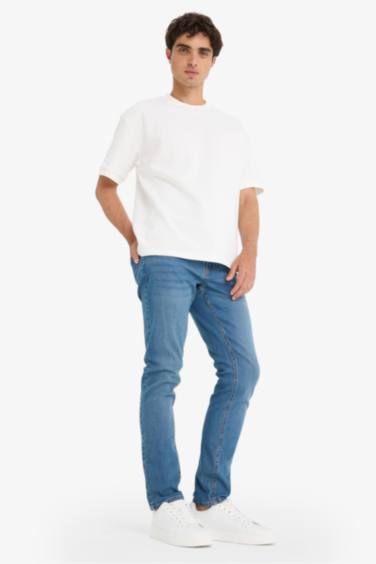 Carlo Skinny Fit Regular Waist Jeans
