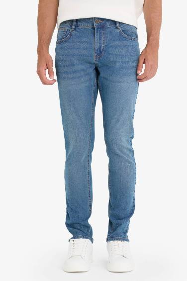 Carlo Skinny Fit Regular Waist Jeans