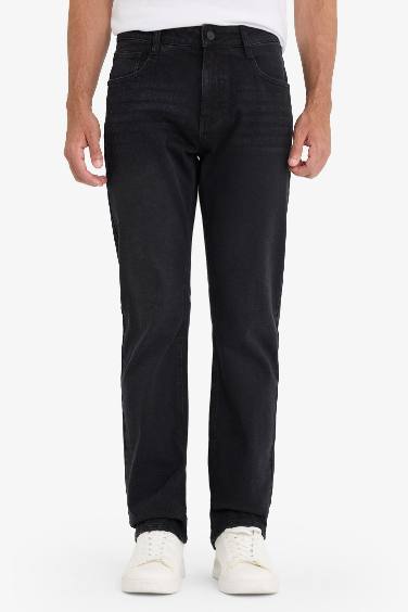 بنطلون جينز سيرجيو قصة عادية برجل عادية وخصر عادي