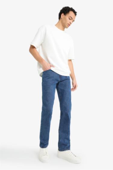 Sergio Regular Fit орташа белді түзу балақты джинс шалбар