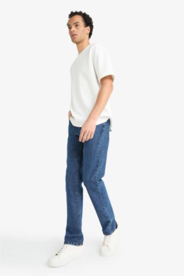 Sergio Regular Fit орташа белді түзу балақты джинс шалбар