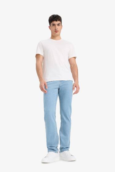 серджио - қалыпты пішім деним тұрақты етек Шалбар