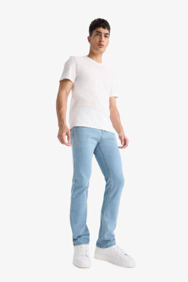 серджио - қалыпты пішім деним тұрақты етек Шалбар