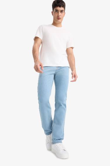 серджио - қалыпты пішім деним тұрақты етек Шалбар