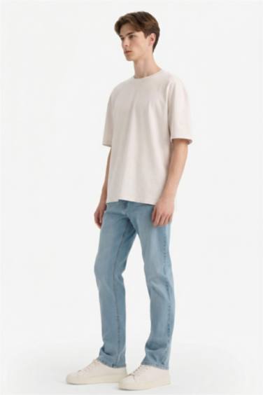 Sergio Regular Fit орташа белді түзу балақты джинс шалбар