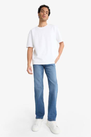 Sergio Regular Fit орташа белді түзу балақты джинс шалбар