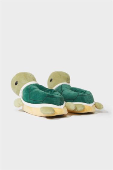 Boy Thick Sole Turtle Home Home Slippers
