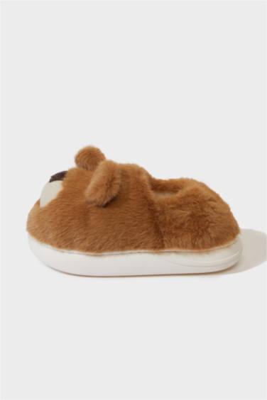 Girl Flat Sole Bear Home Slippers