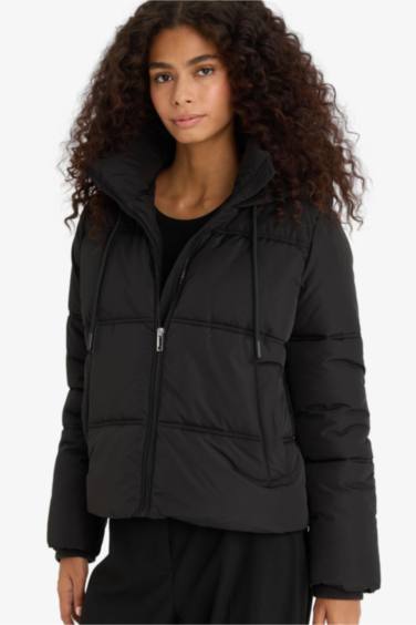 Regular Fit пуховик с капюшоном и молнией