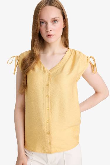 V-Neck Short Sleeve Shirt