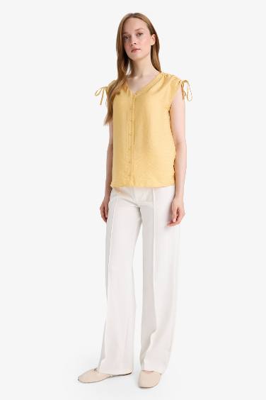 V-Neck Short Sleeve Shirt