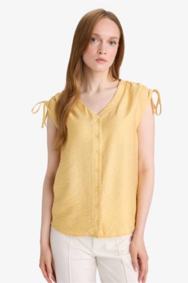 V-Neck Short Sleeve Shirt