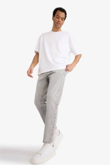 90’S Slim Fit Super Skinny Hem Denim Trousers