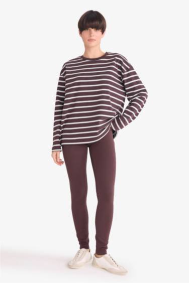 Pens Detaylı Yüksek Bel Tayt