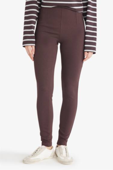 Pens Detaylı Yüksek Bel Tayt