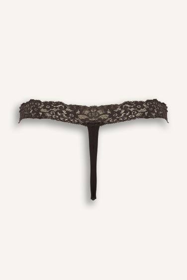 Fall in Love Lace Detailed 3 Piece Panties