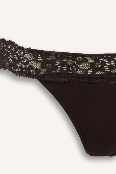 Fall in Love Lace Detailed 3 Piece Panties