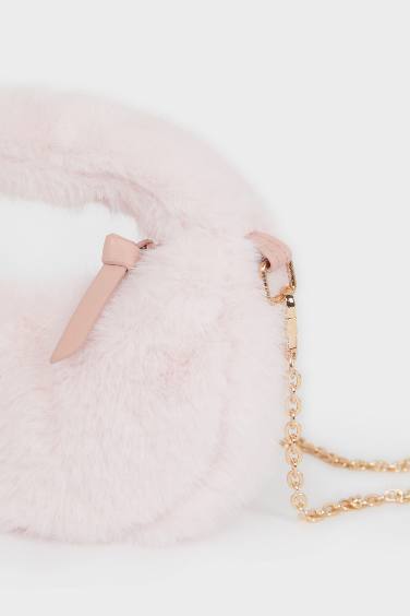 Kız Çocuk Pelüş Çapraz Çanta