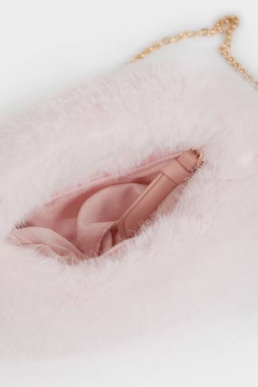 Kız Çocuk Pelüş Çapraz Çanta