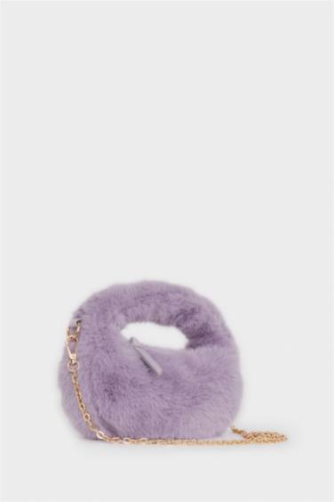 Kız Çocuk Pelüş Çapraz Çanta