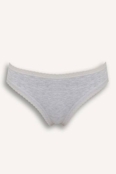 Fall in Love Lace Detailed 3 Piece Brazilian Panties