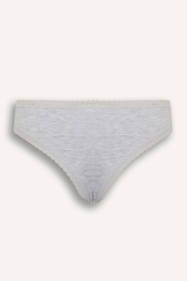 Fall in Love Lace Detailed 3 Piece Brazilian Panties