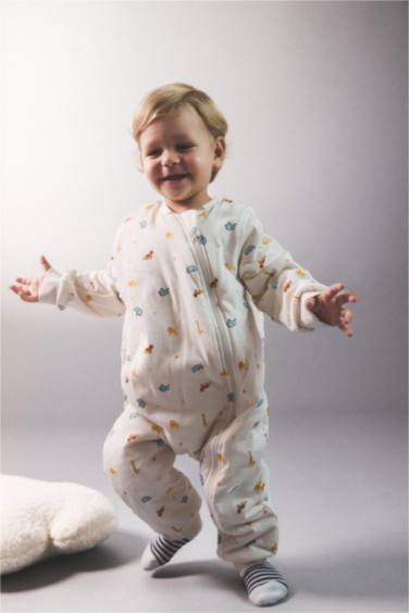 Baby Boy Newborn 1 Tog Fiber Cotton Long Sleeve Jumpsuit