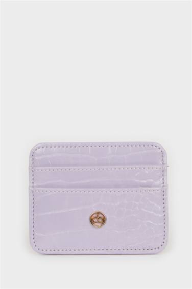 محفظة بطاقات نسائي جلد صناعي